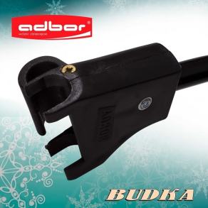Капюшон для санок Adbor Piccolino червоний. Фото 7